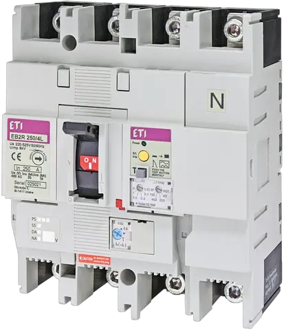 Obrázek EB2R 250/4L 250A 4P