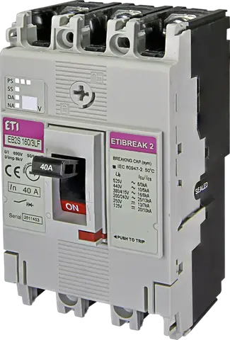 EB2S 160/3LF 40A 3p
