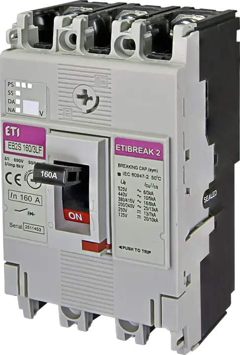 Obrázek EB2S 160/3LF 160A 3p