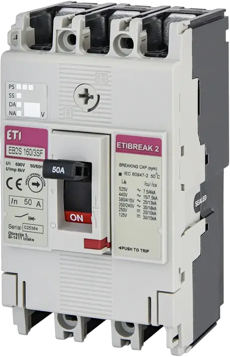 Obrázek EB2S 160/3SF 50A 3p