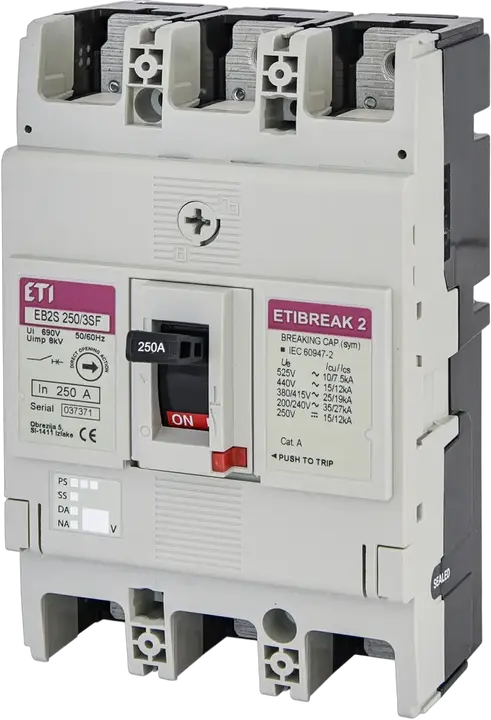 Obrázek EB2S 250/3SF 250A 3p