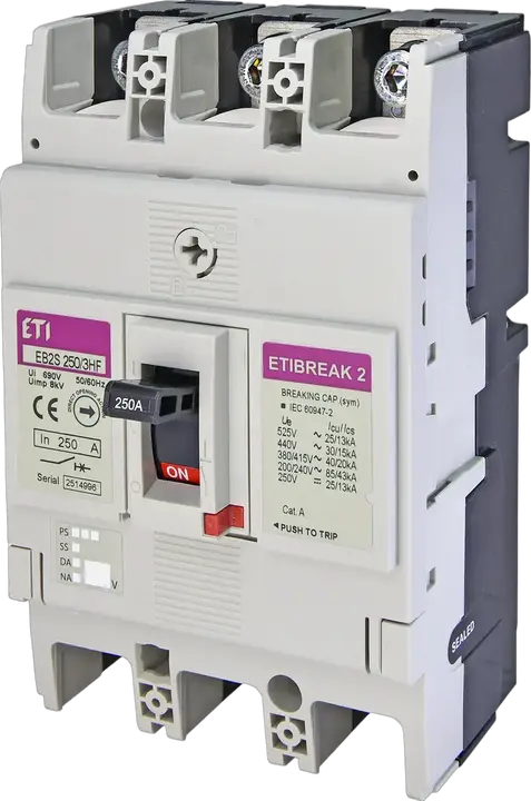 Obrázek EB2S 250/3HF 250A 3p