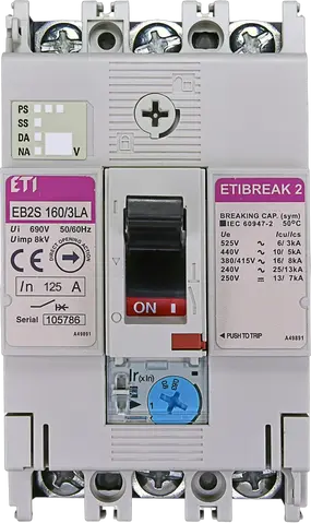EB2S 160/3LA 125A 3p