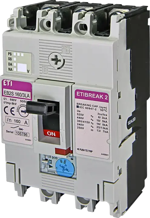 Obrázek EB2S 160/3LA 160A 3p