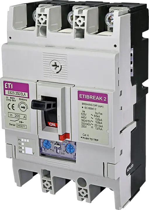 Obrázek EB2S 250/3LA 200A 3p