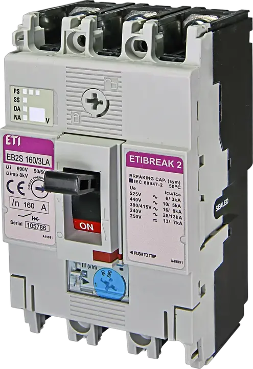 Obrázek EB2S 160/4LA 125A 4p