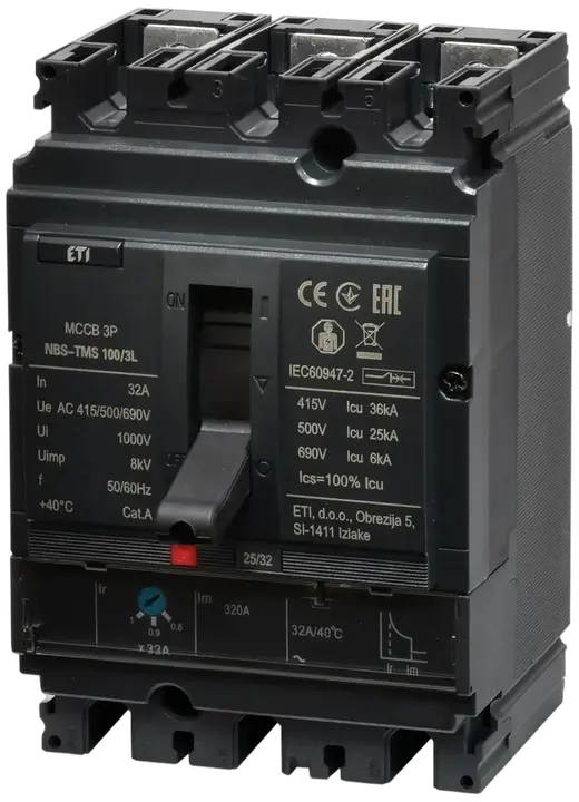 Obrázek NBS-TMS 100/3L  32A 3P