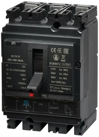 Obrázek NBS-TMS 100/3L  32A 3P