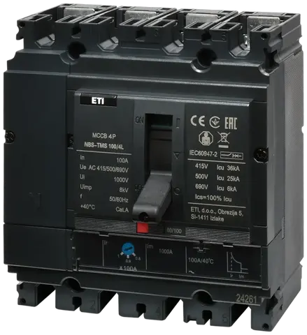 Obrázek NBS-TMS 100/4L  32A 4P
