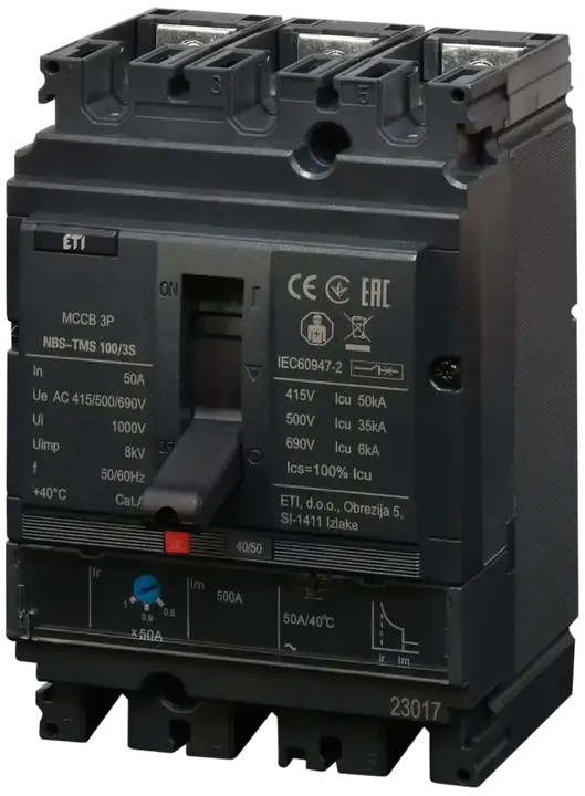 Obrázek NBS-TMS 100/3S  50A 3P