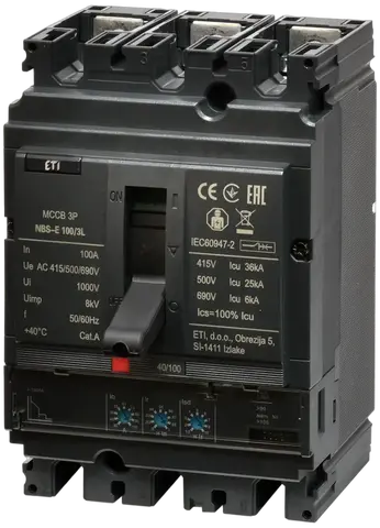 NBS-E 100/3L 100A 3P