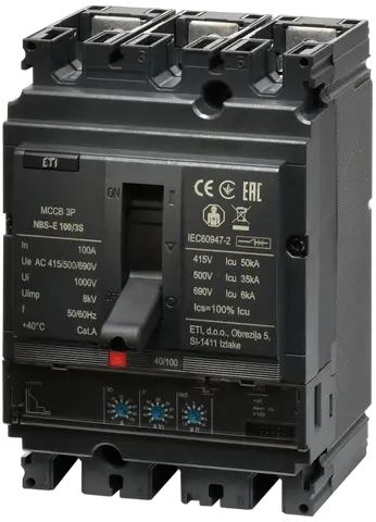 NBS-E 100/3S 100A 3P