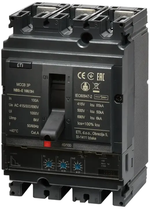 Obrázek NBS-E 100/3H 100A 3P