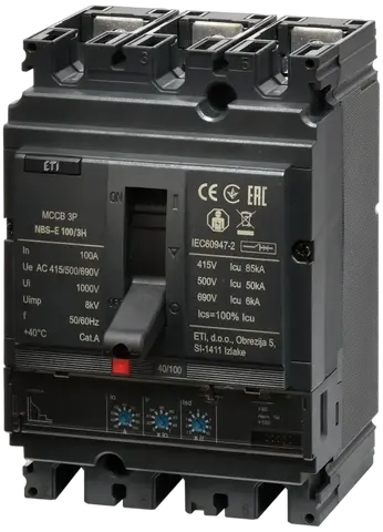 NBS-E 100/3H 100A 3P