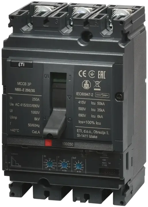 Obrázek NBS-E 160/4L 160A 4P