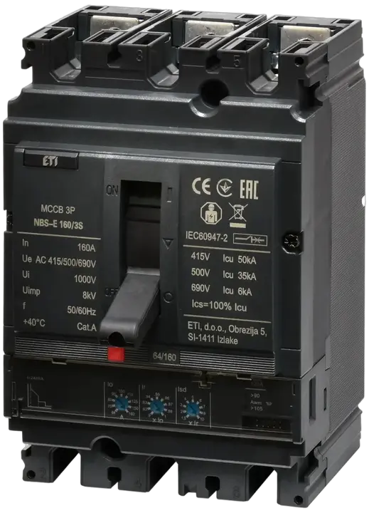 Obrázek NBS-E 160/3S 160A 3P