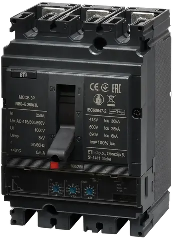 NBS-E 250/3L 250A 3P