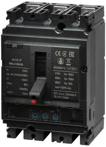 NBS-E 250/3S 250A 3P