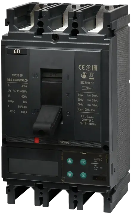 Obrázek NBS-E 400/3S LCD 400A 3P