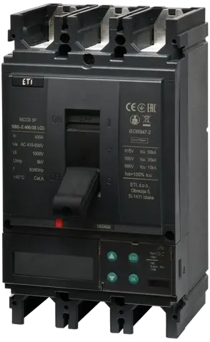 NBS-E 400/3S LCD 400A 3P