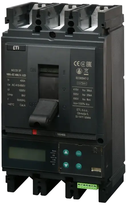Obrázek NBS-EC 400/3L LCD 400A 3P