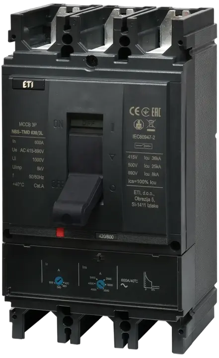 Obrázek NBS-TMD 630/3L 600A 3P