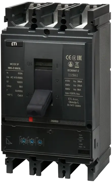 Obrázek NBS-E 630/3L 630A 3P