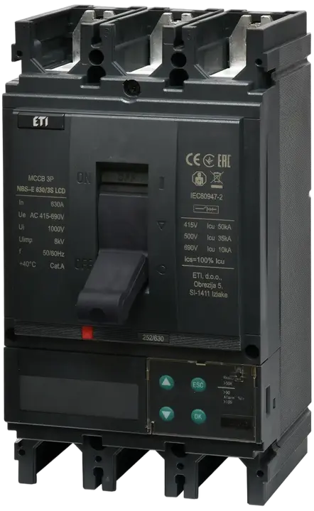 Obrázek NBS-E 630/3S LCD 630A 3P
