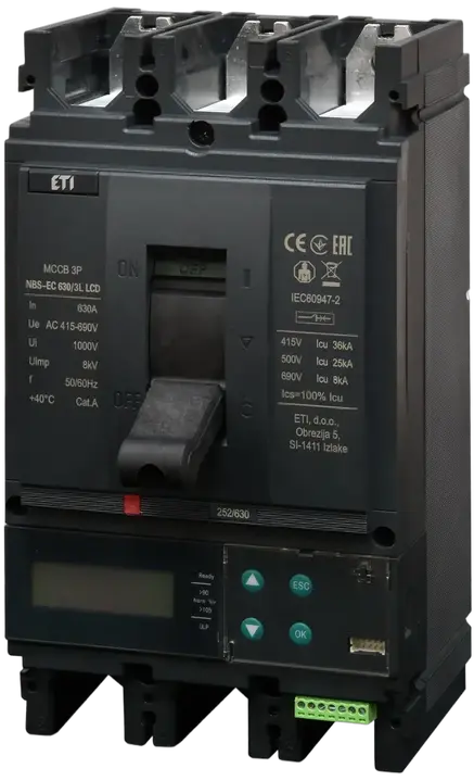 Obrázek NBS-EC 630/3L LCD 630A 3P