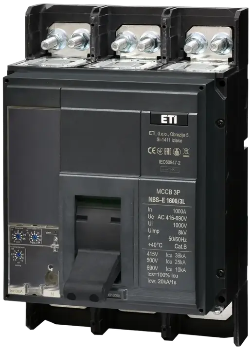 Obrázek NBS-E 1600/3L 1000A 3P