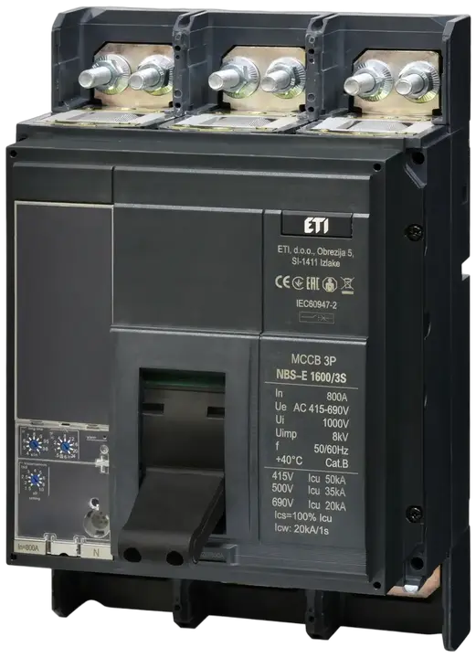 Obrázek NBS-E 1600/3S 800A 3P