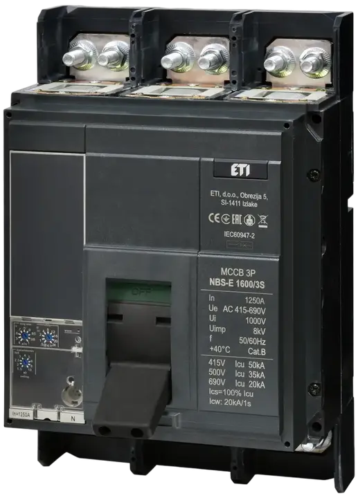 Obrázek NBS-E 1600/3S 1250A 3P