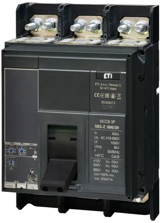 Obrázek NBS-E 1600/3H 800A 3P