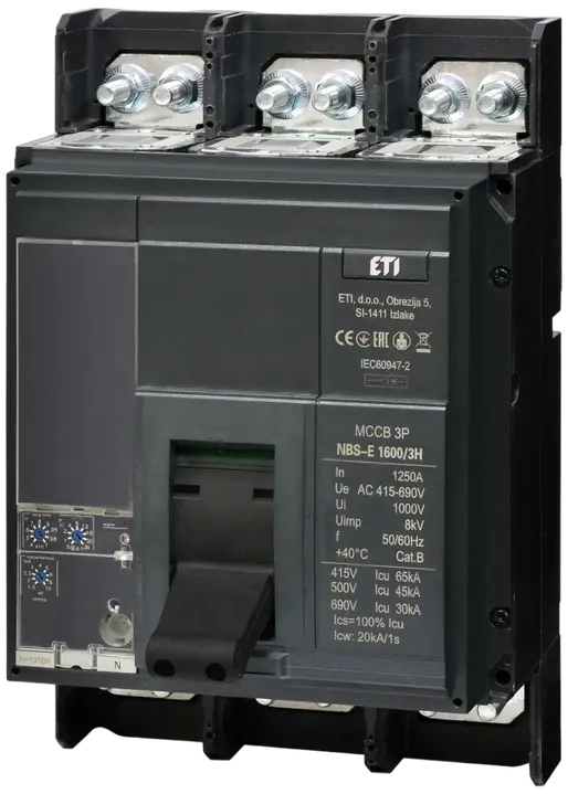 Obrázek NBS-E 1600/3H 1250A 3P
