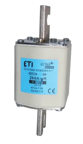 NHS1/110 UQ2 gR 224A/690V