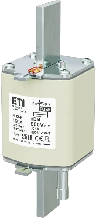 Obrázek NH2/K gBat 160A/800V DC