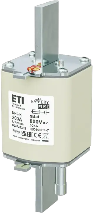 Obrázek NH2/K gBat 200A/800V DC