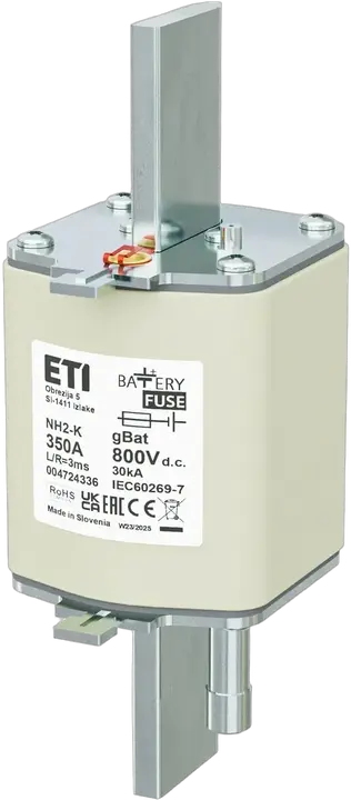 Obrázek NH2/K gBat 350A/800V DC