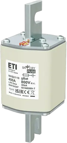 NHS2/110 gBat 400A/800V DC