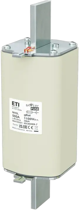 Obrázek *NH3L gBat 500A/1100V DC