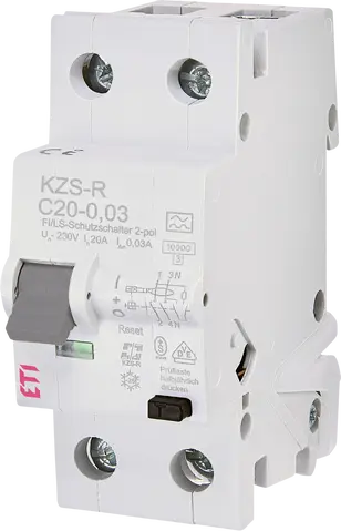 * KZS-R 1p+N A C20/0.03