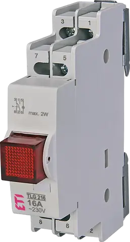 *TLG 216 2p 16A red